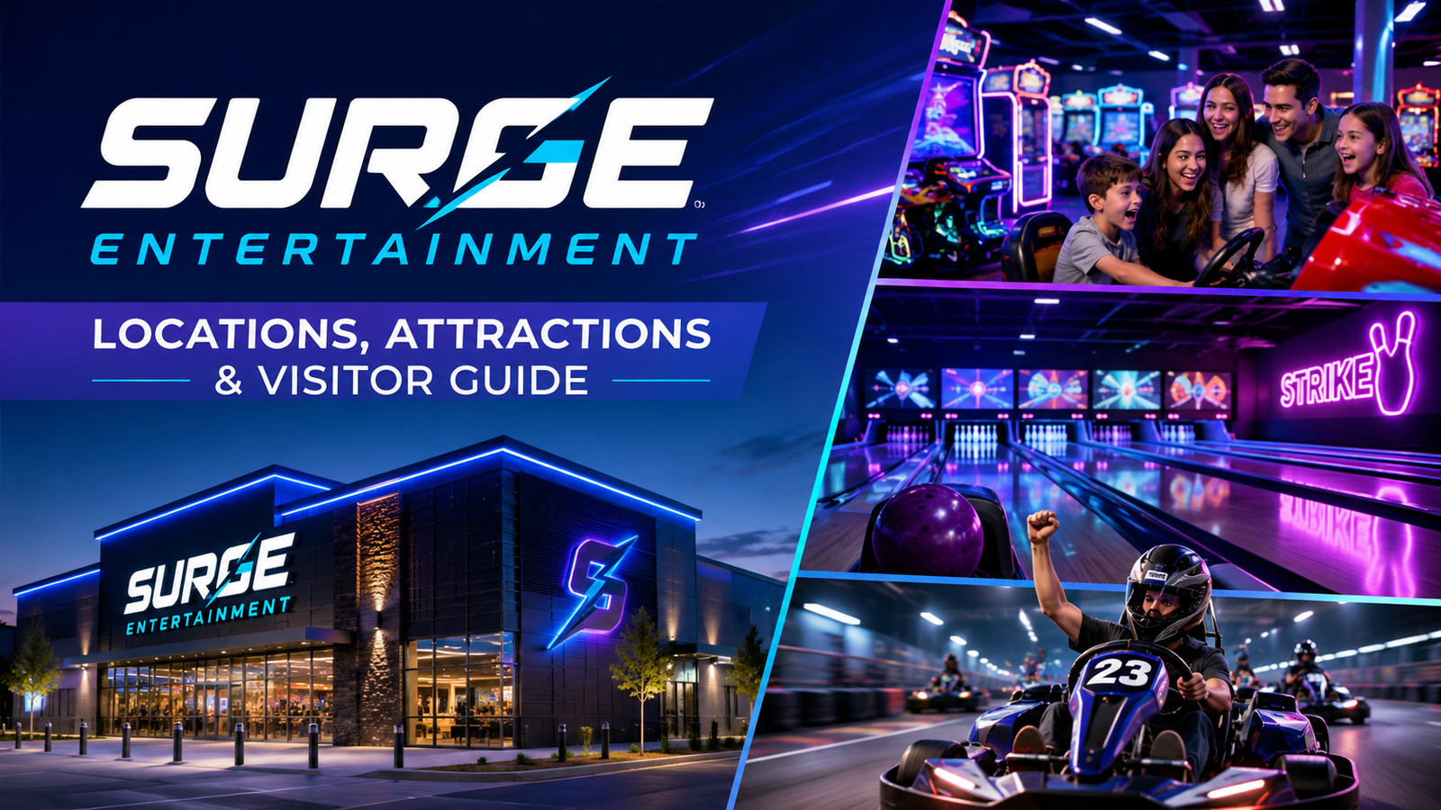 Surge Entertainment: Locations, Attractions, Prices & Complete Visitor Guide