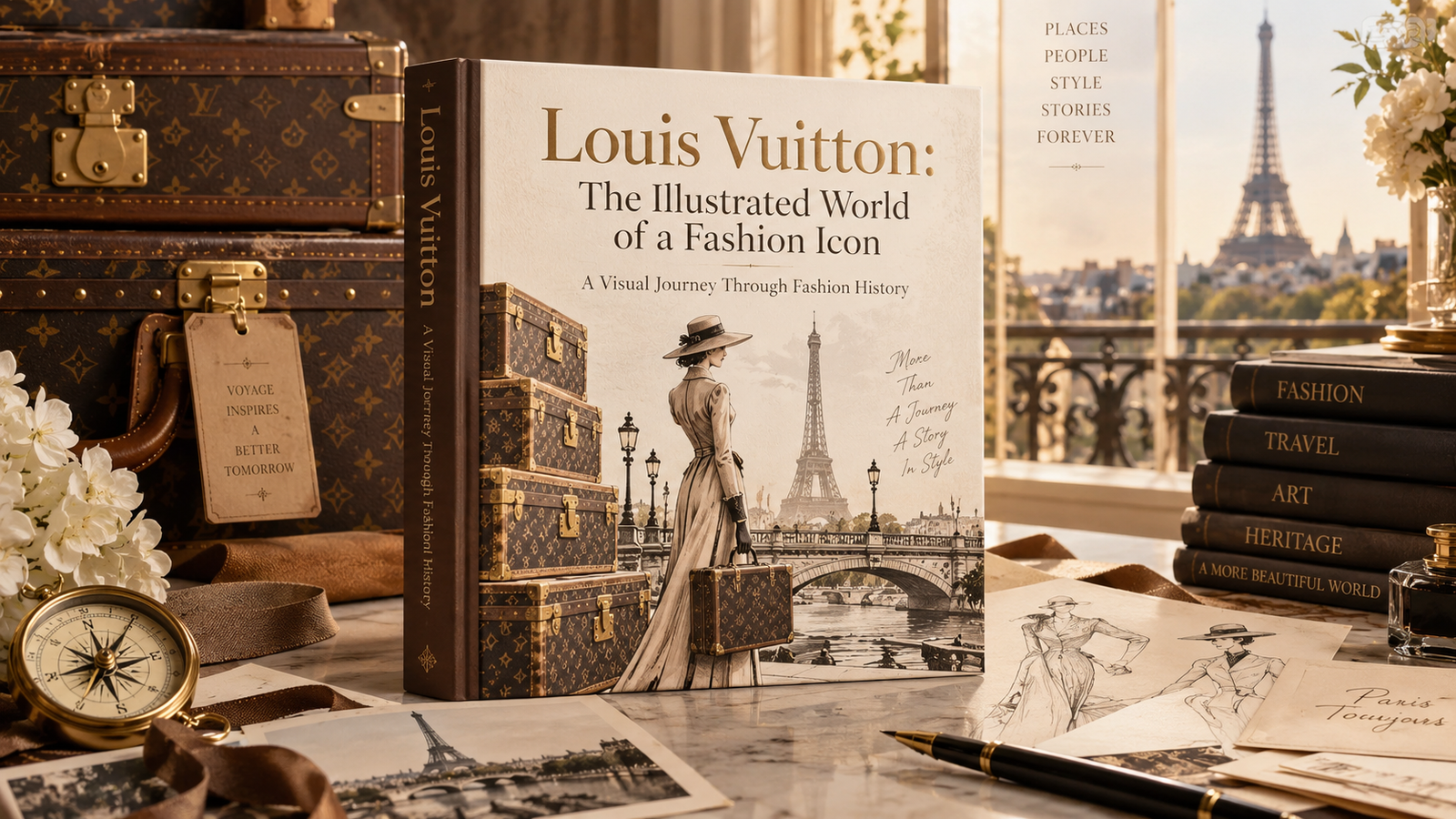 Louis Vuitton: The Illustrated World of a Fashion Icon